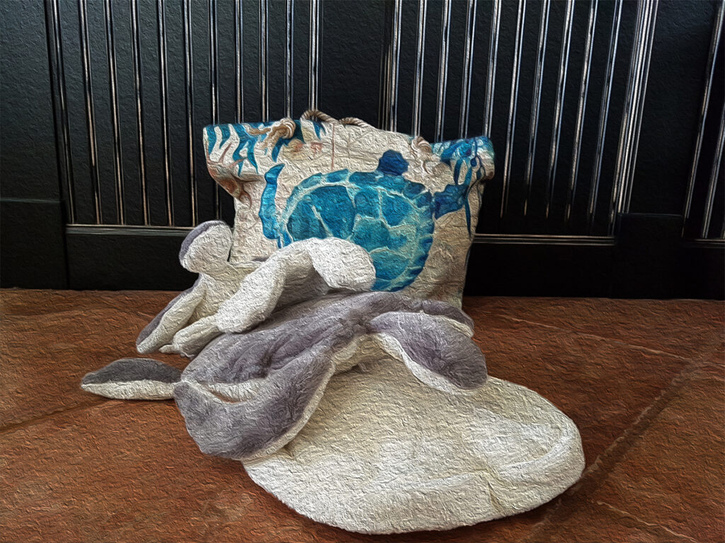 Tina, Tony & Baby Turtles with Tote